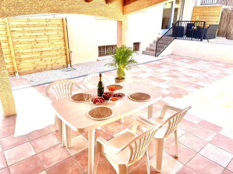 L'Evasion - Climatise - Jardin - Plage - Jacuzzi Perpignan Exterior foto